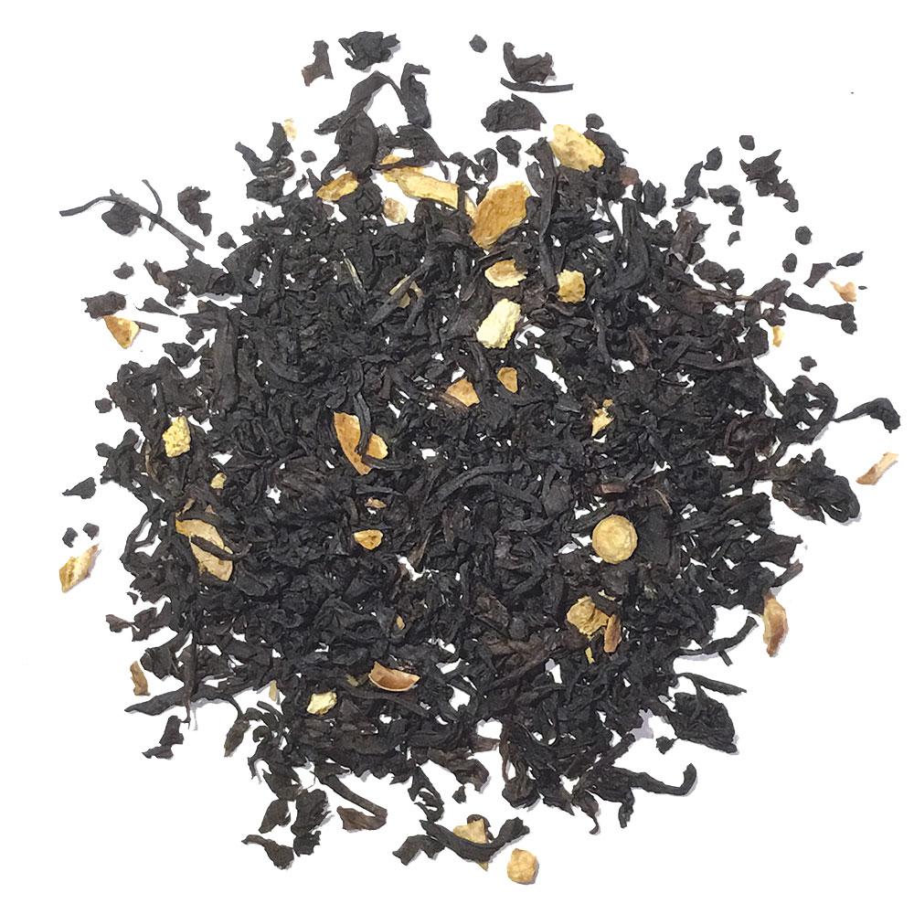 BLACK TEA WITH LEMON PEEL AND LEMON FLAVORING