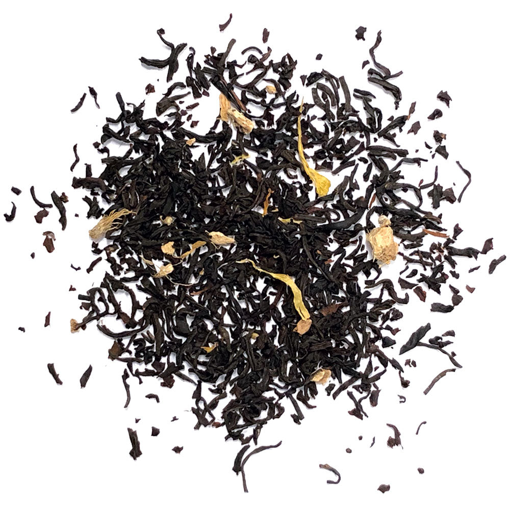 Organic Ginger Peach - Silver Tips Tea's Organic Loose Leaf Tea