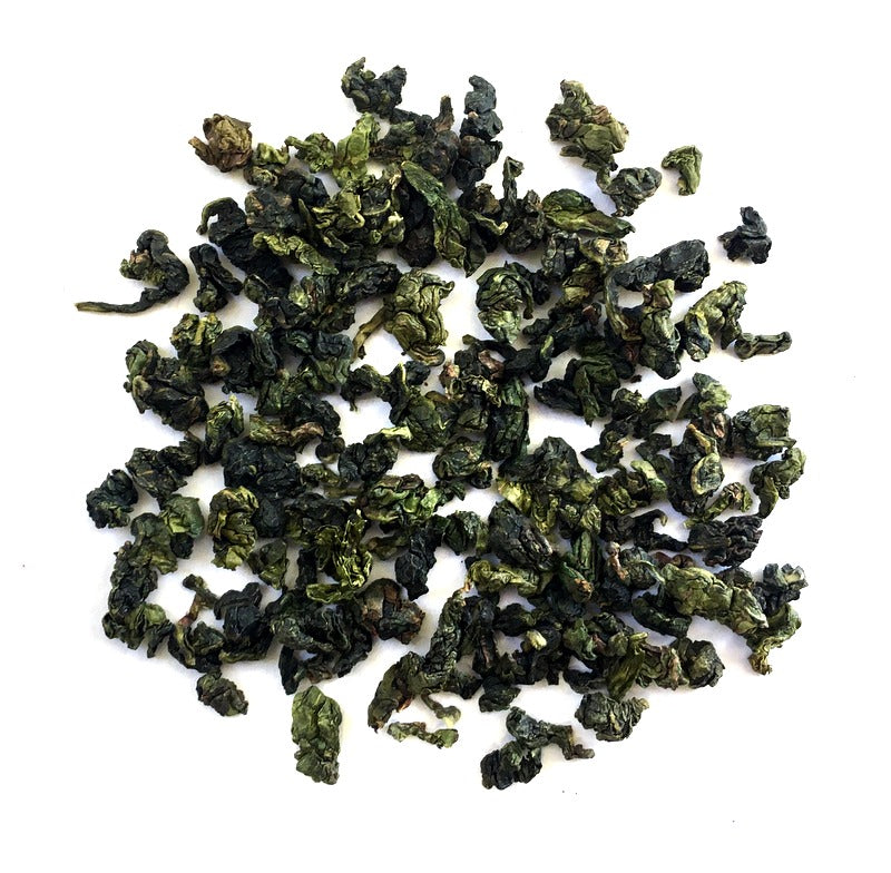 Organic China Oolong, Ti Kwan Yin style, rolled leaf